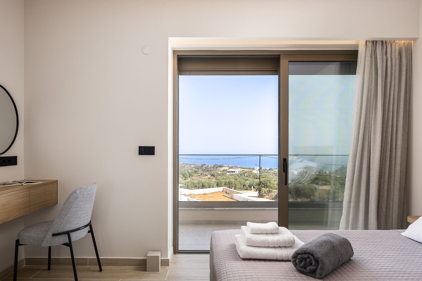 Casa Atena stylish bedroom interior