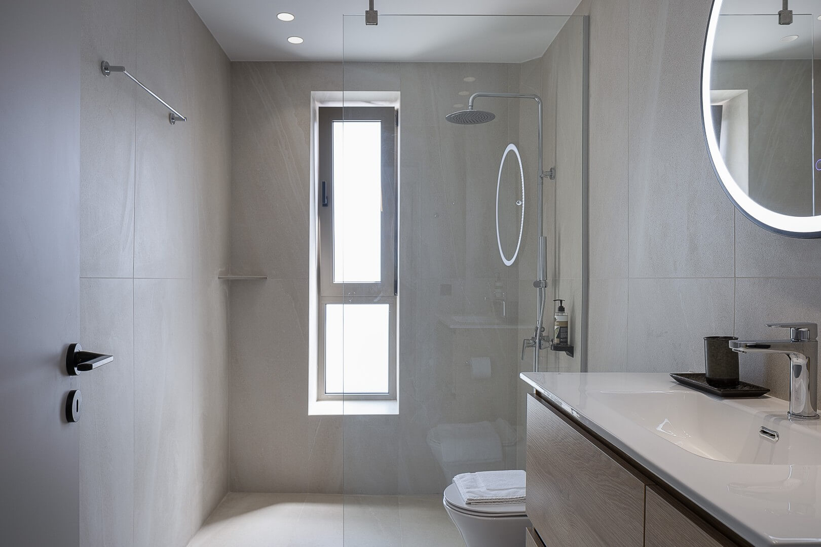 Casa Atena bright bedroom with natural light