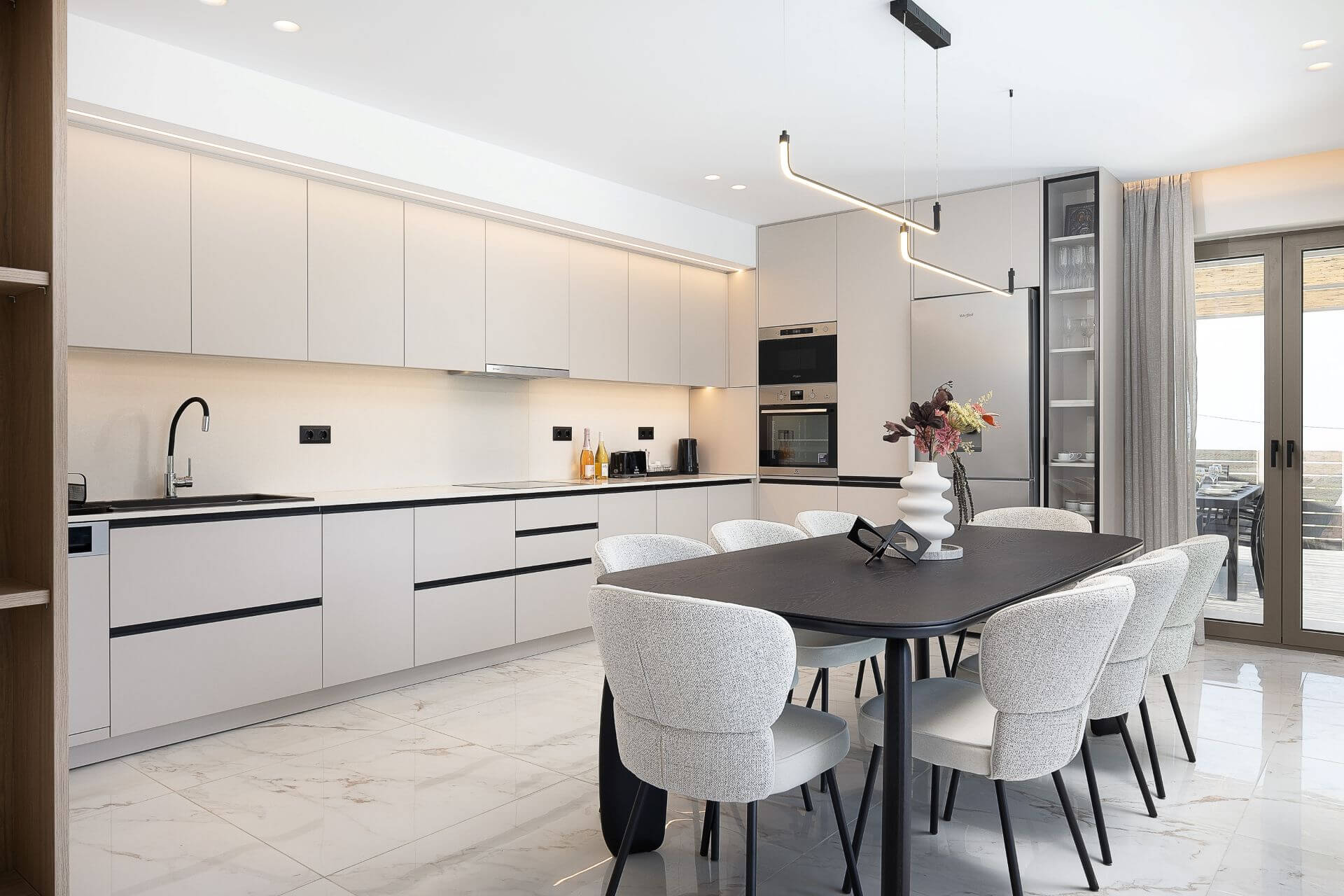 Casa Atena fully equipped modern kitchen